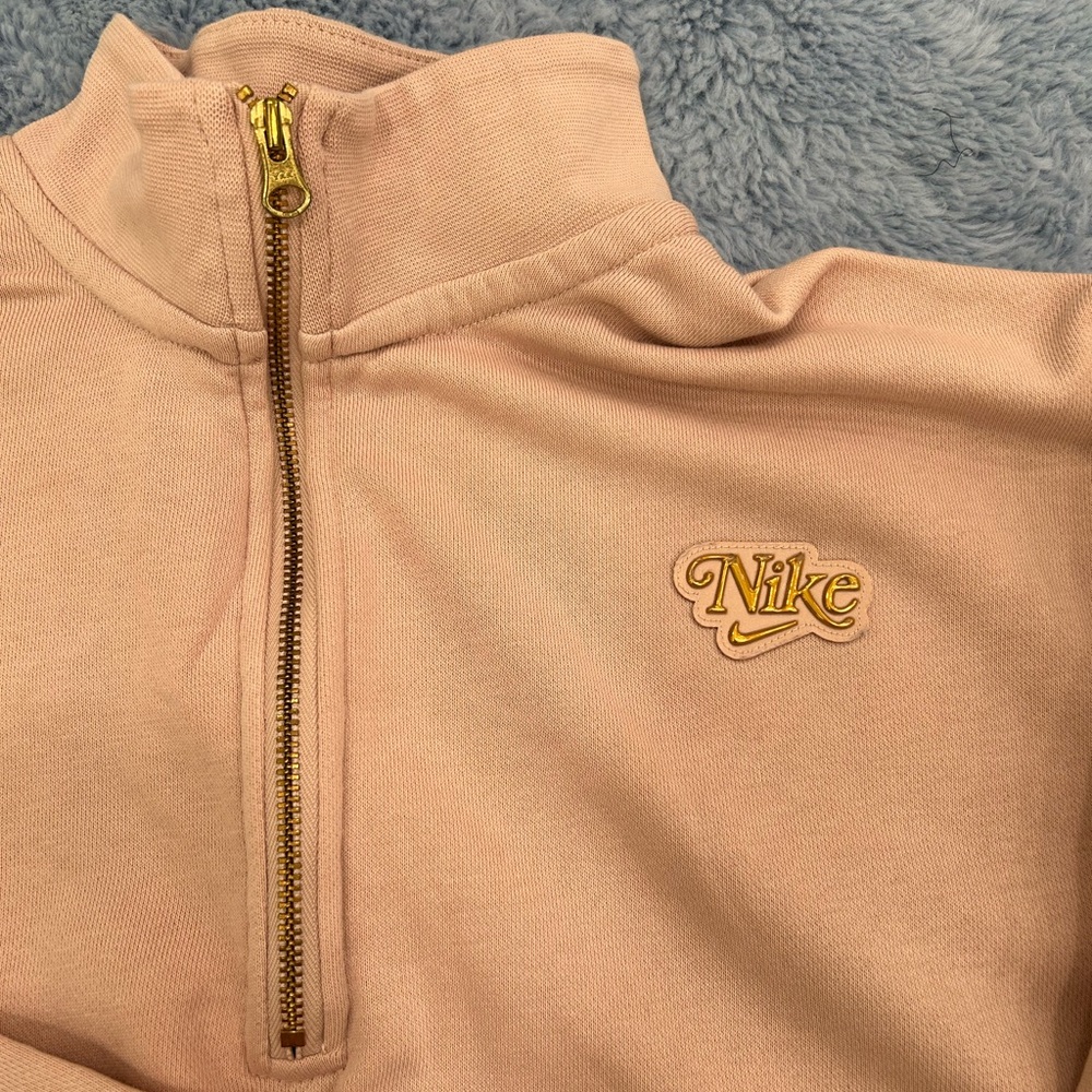 NIKE cream sweater for women, M